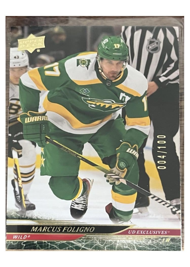 2024-25 Upper Deck Base Set Marcus Foligno #334 card