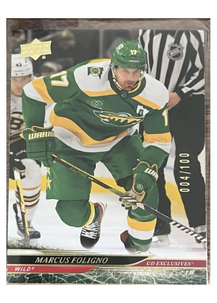 2024-25 Upper Deck Base Set Marcus Foligno #334 card