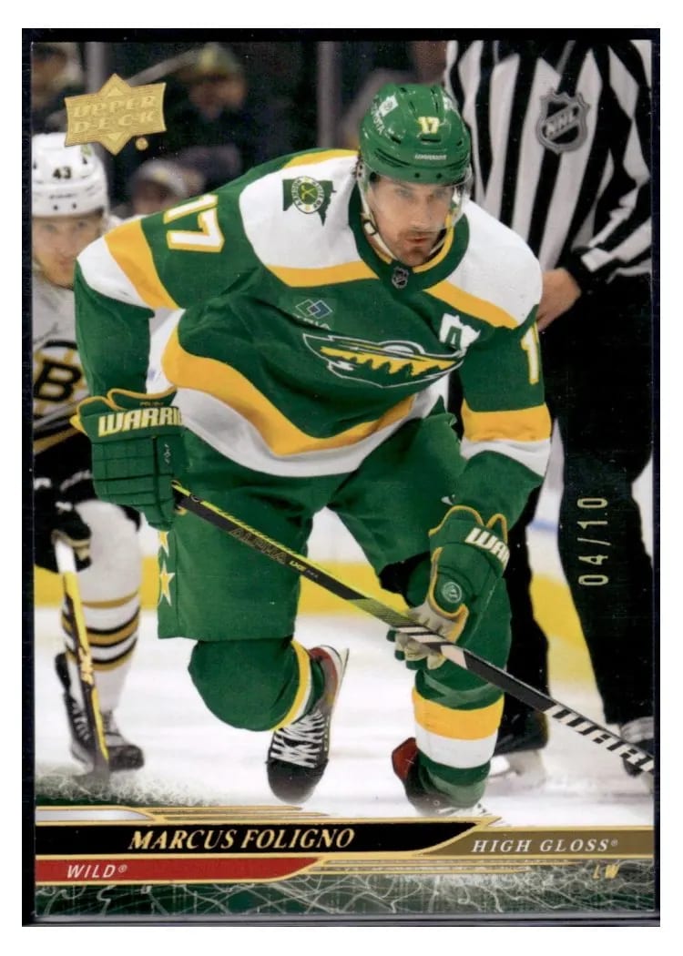 2024-25 Upper Deck Base Set Marcus Foligno #334 card