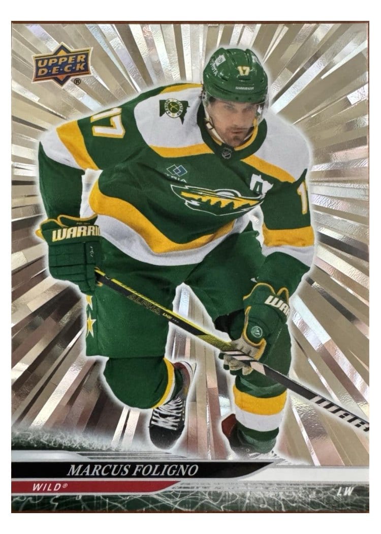 2024-25 Upper Deck Base Set Marcus Foligno #334 card