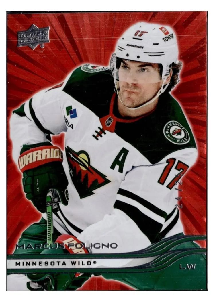 2025-26 Upper Deck Base Set Marcus Foligno #84 card