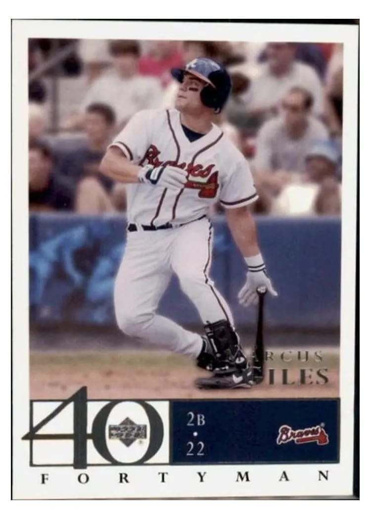 2003 Upper Deck 40 Man Marcus Giles #408 card