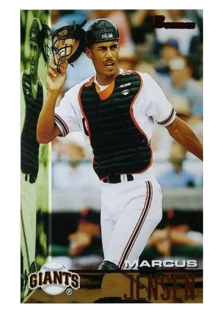 1995 Bowman Marcus Jensen #30 card