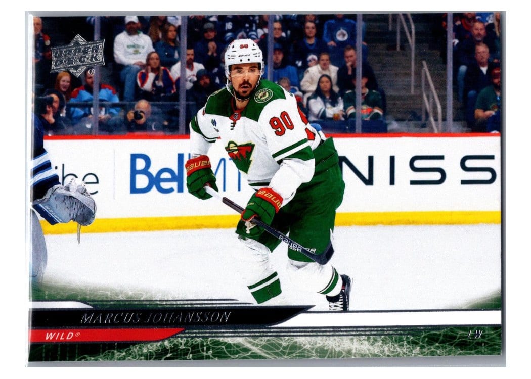 2024-25 Upper Deck Base Set Marcus Johansson #333 card