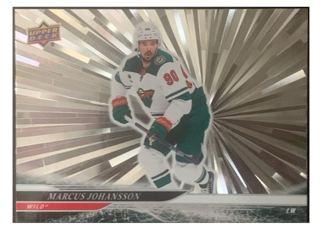 2024-25 Upper Deck Base Set Marcus Johansson #333 card