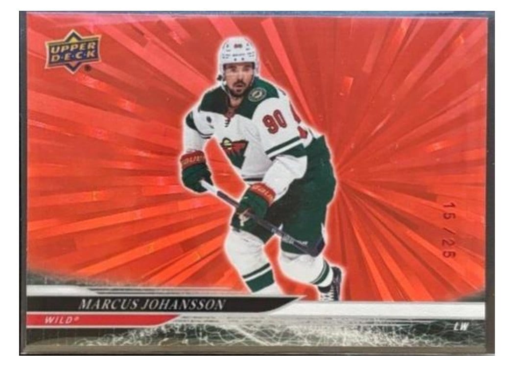 2024-25 Upper Deck Base Set Marcus Johansson #333 card