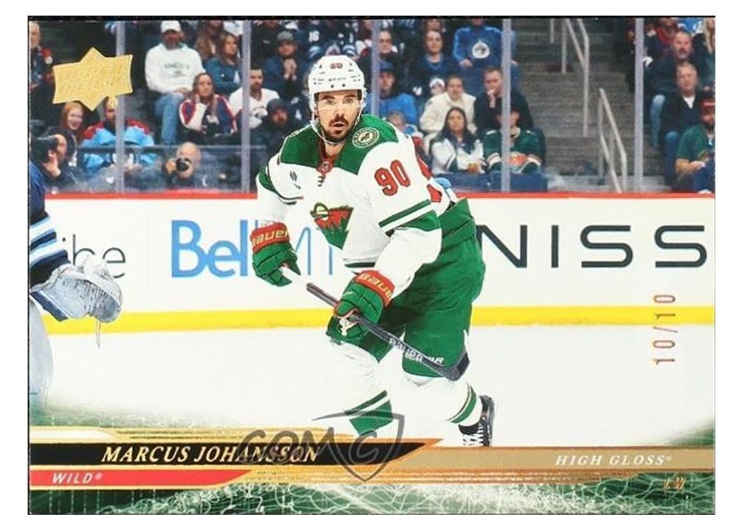 2024-25 Upper Deck Base Set Marcus Johansson #333 card