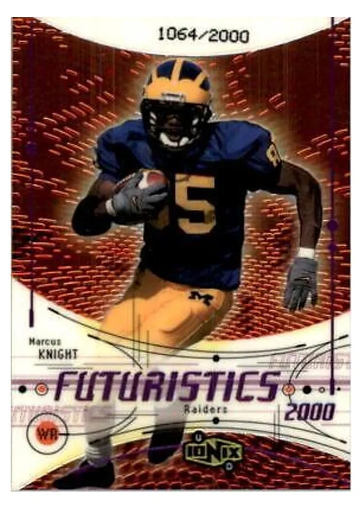 2000 Upper Deck Ionix Marcus Knight #70 card