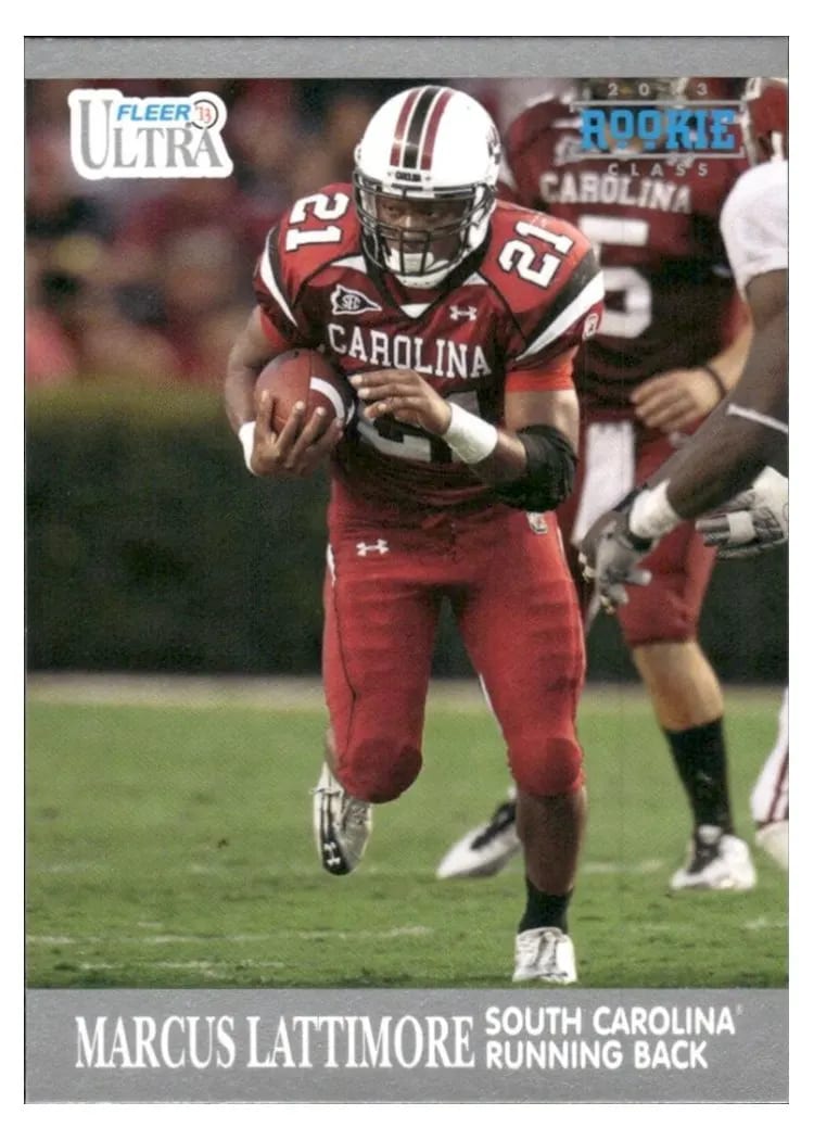 2013 Fleer Retro Marcus Lattimore #55 card