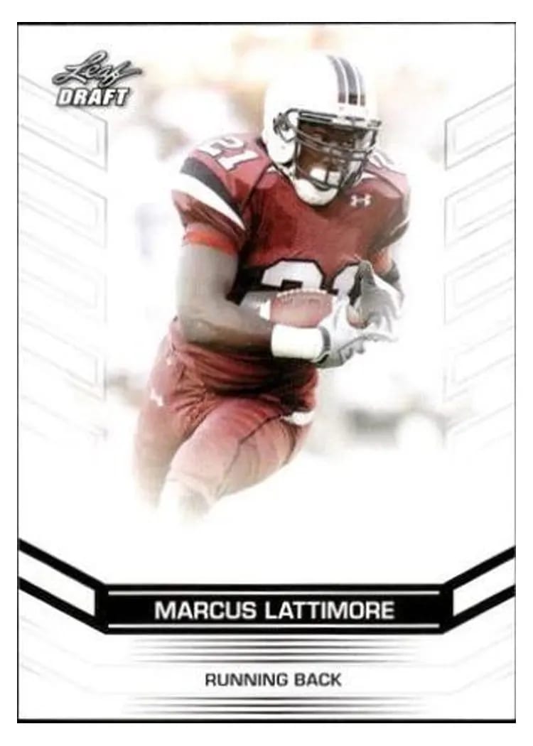 2013 Leaf Draft Marcus Lattimore #46 card