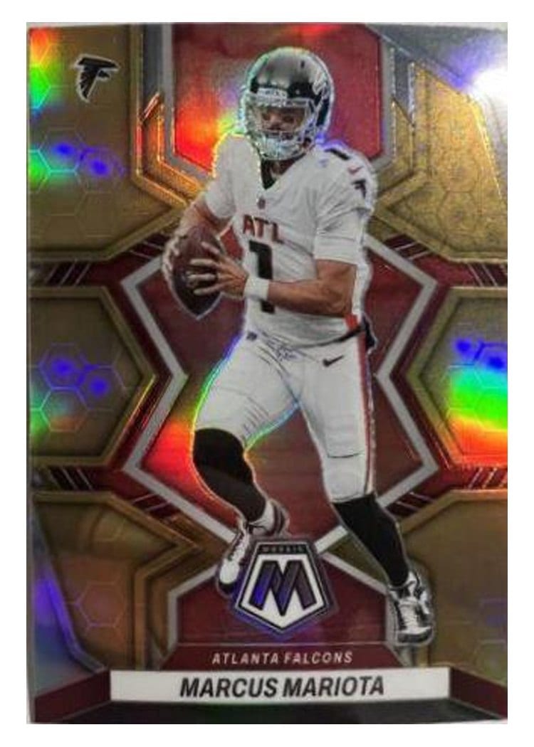 2022 Panini Mosaic Base Set Marcus Mariota #7 card