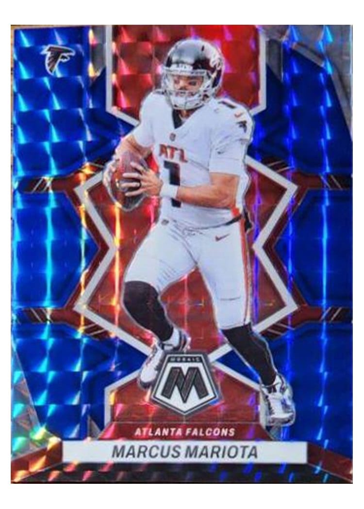 2022 Panini Mosaic Base Set Marcus Mariota #7 card
