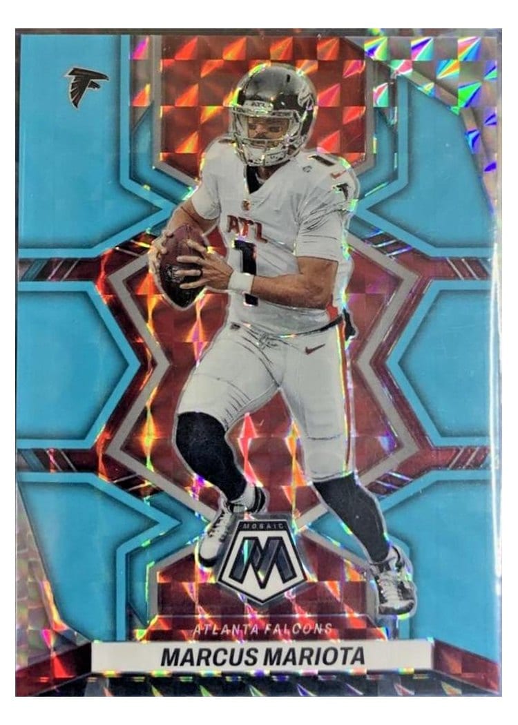 2022 Panini Mosaic Base Set Marcus Mariota #7 card