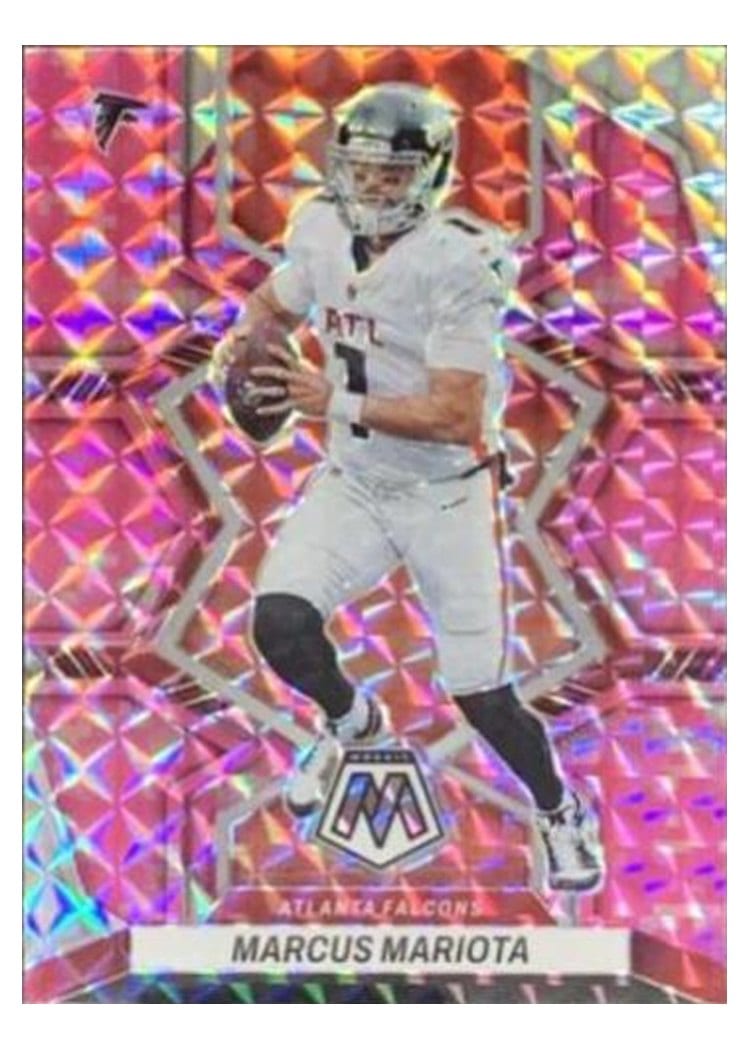 2022 Panini Mosaic Base Set Marcus Mariota #7 card