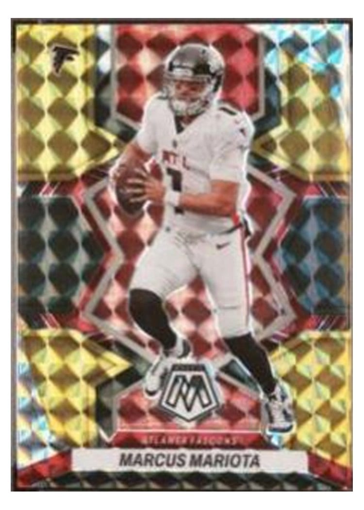 2022 Panini Mosaic Base Set Marcus Mariota #7 card