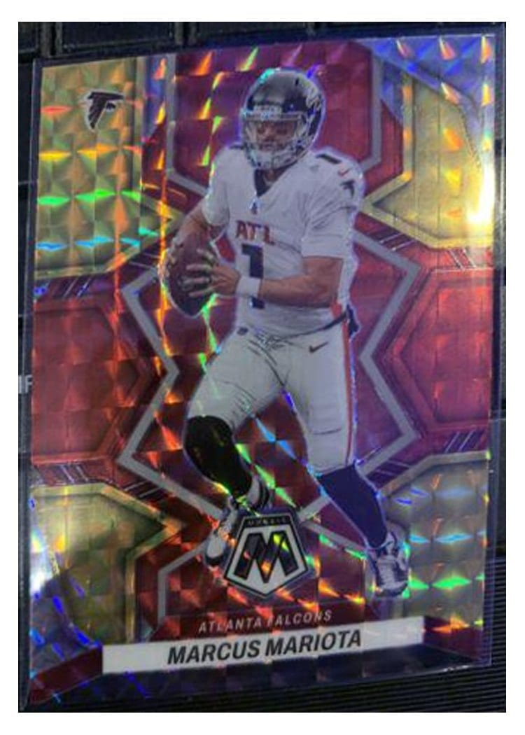 2022 Panini Mosaic Base Set Marcus Mariota #7 card