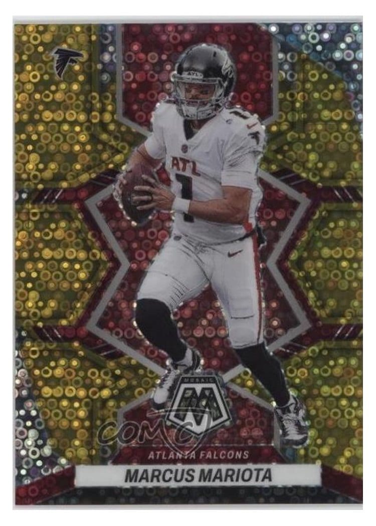 2022 Panini Mosaic Base Set Marcus Mariota #7 card