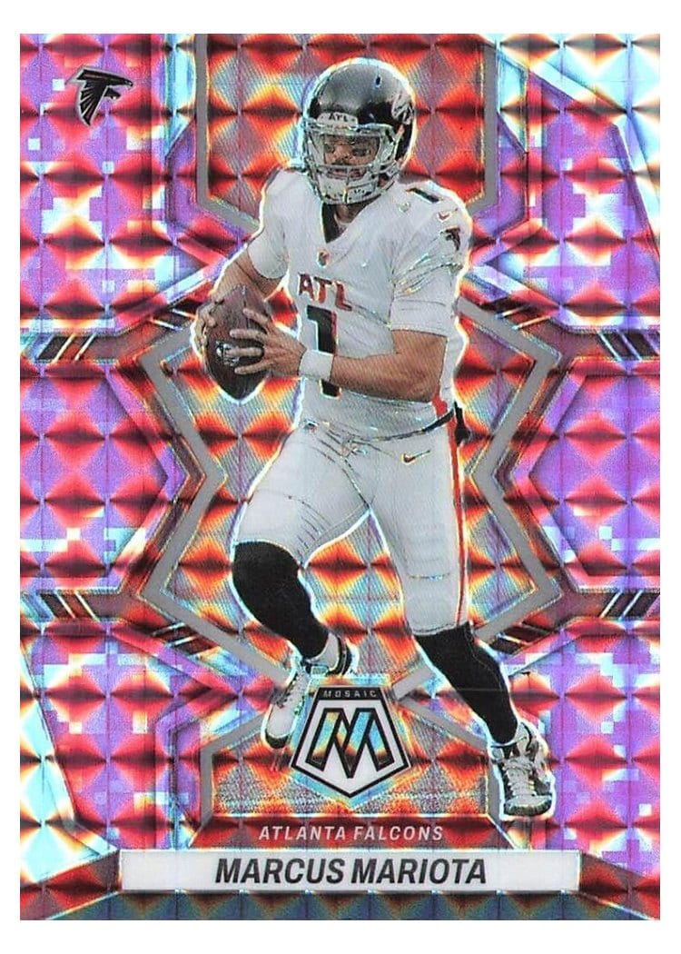 2022 Panini Mosaic Base Set Marcus Mariota #7 card