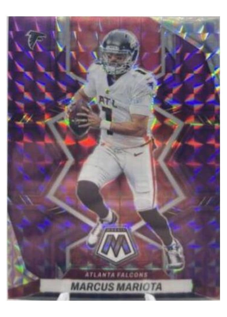 2022 Panini Mosaic Base Set Marcus Mariota #7 card