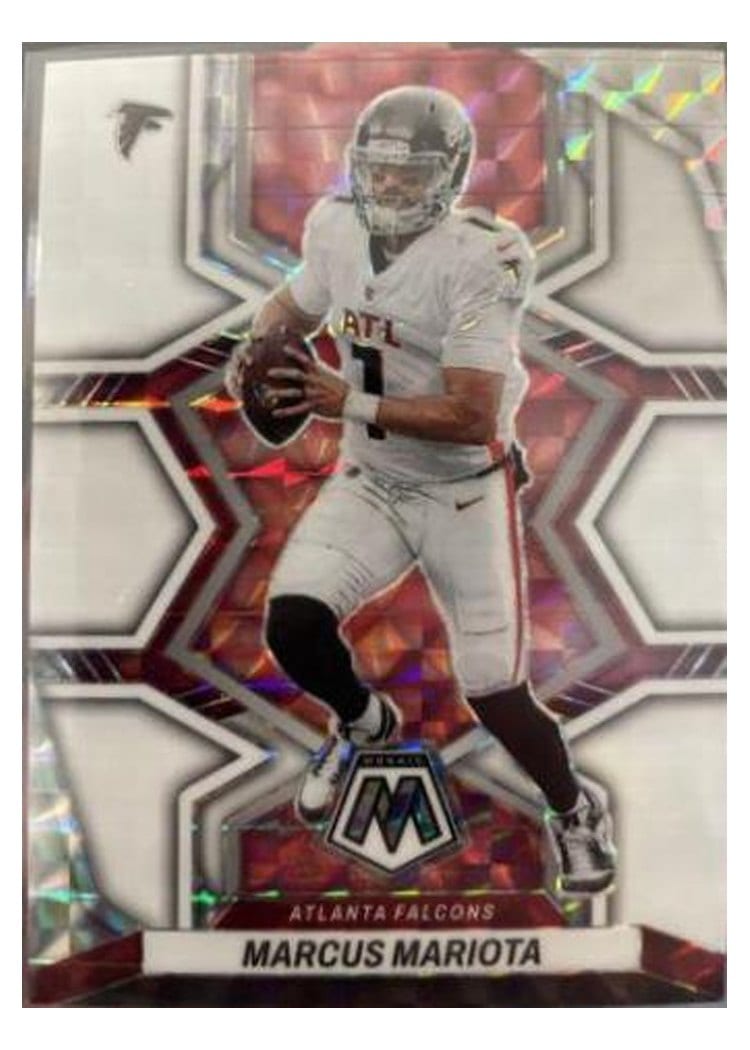 2022 Panini Mosaic Base Set Marcus Mariota #7 card