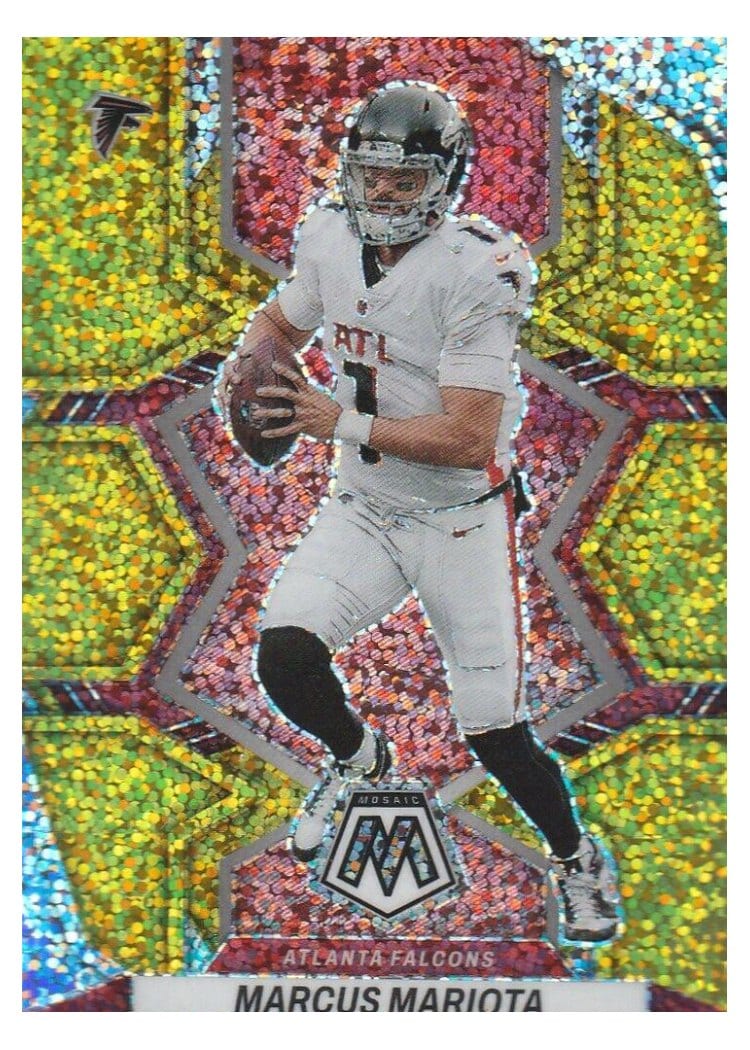 2022 Panini Mosaic Base Set Marcus Mariota #7 card