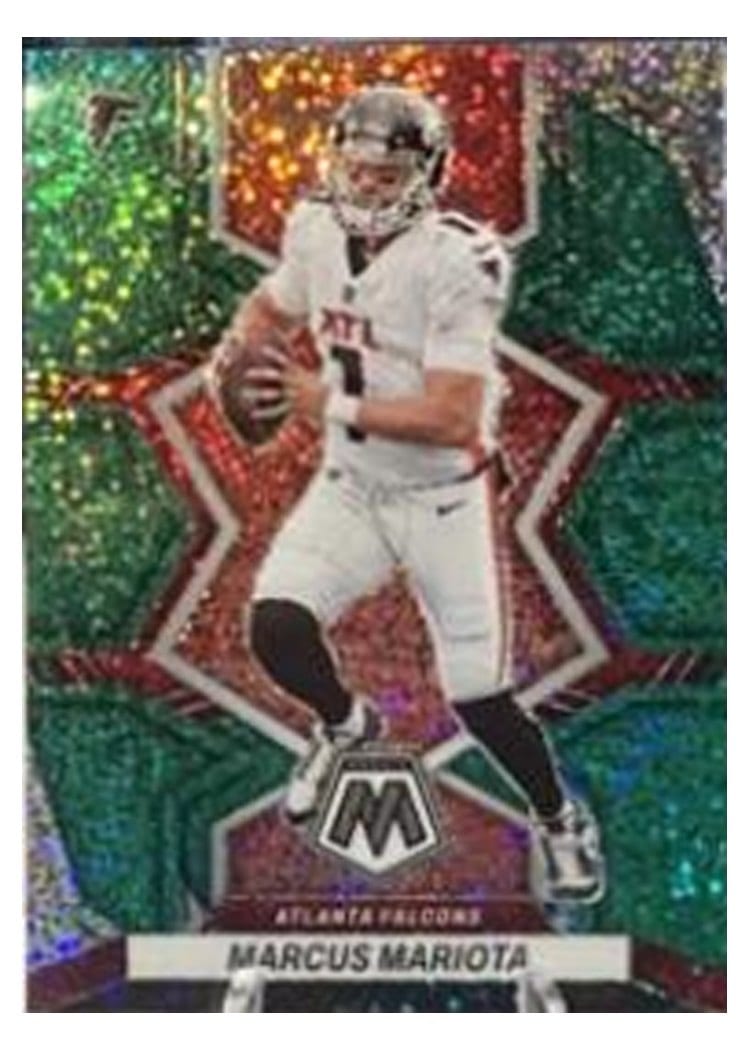 2022 Panini Mosaic Base Set Marcus Mariota #7 card