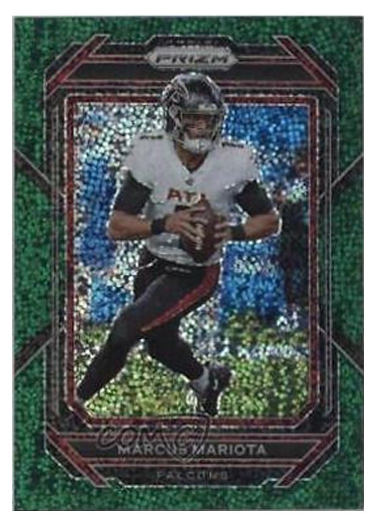 2022 Panini Prizm Base Set Marcus Mariota #11 card