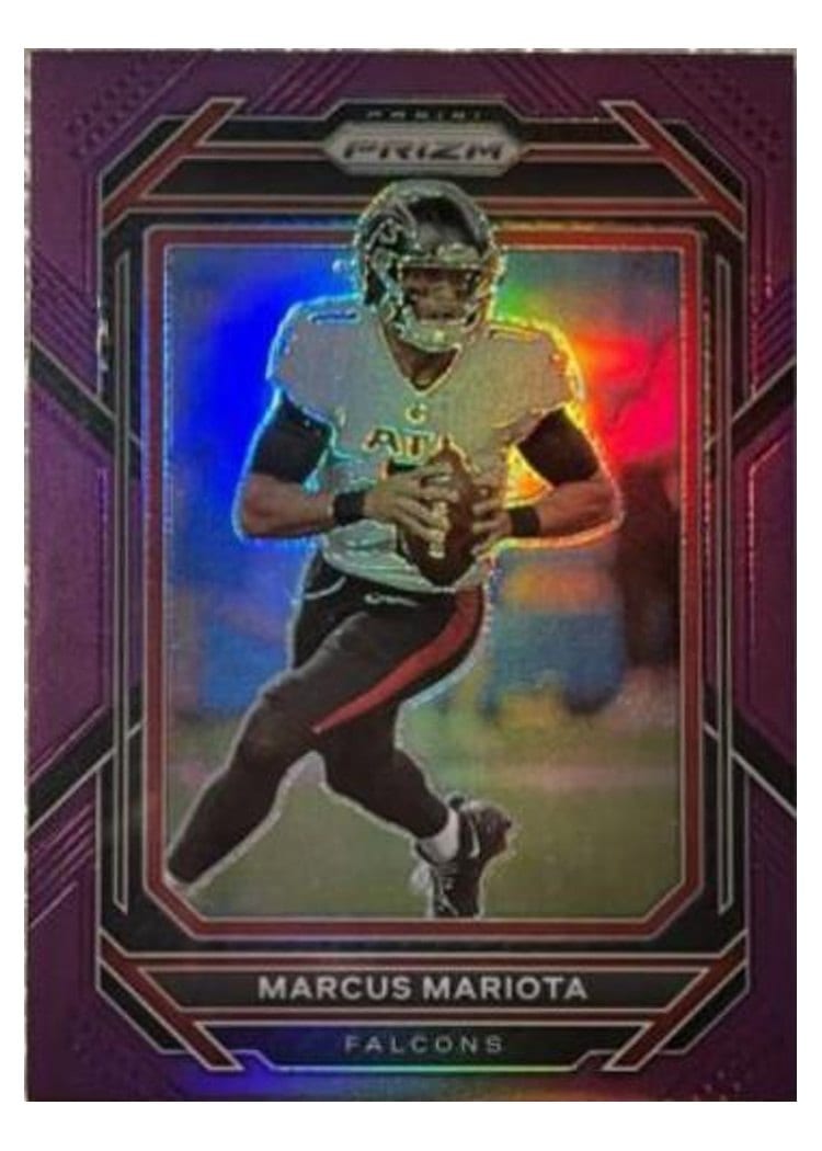 2022 Panini Prizm Base Set Marcus Mariota #11 card