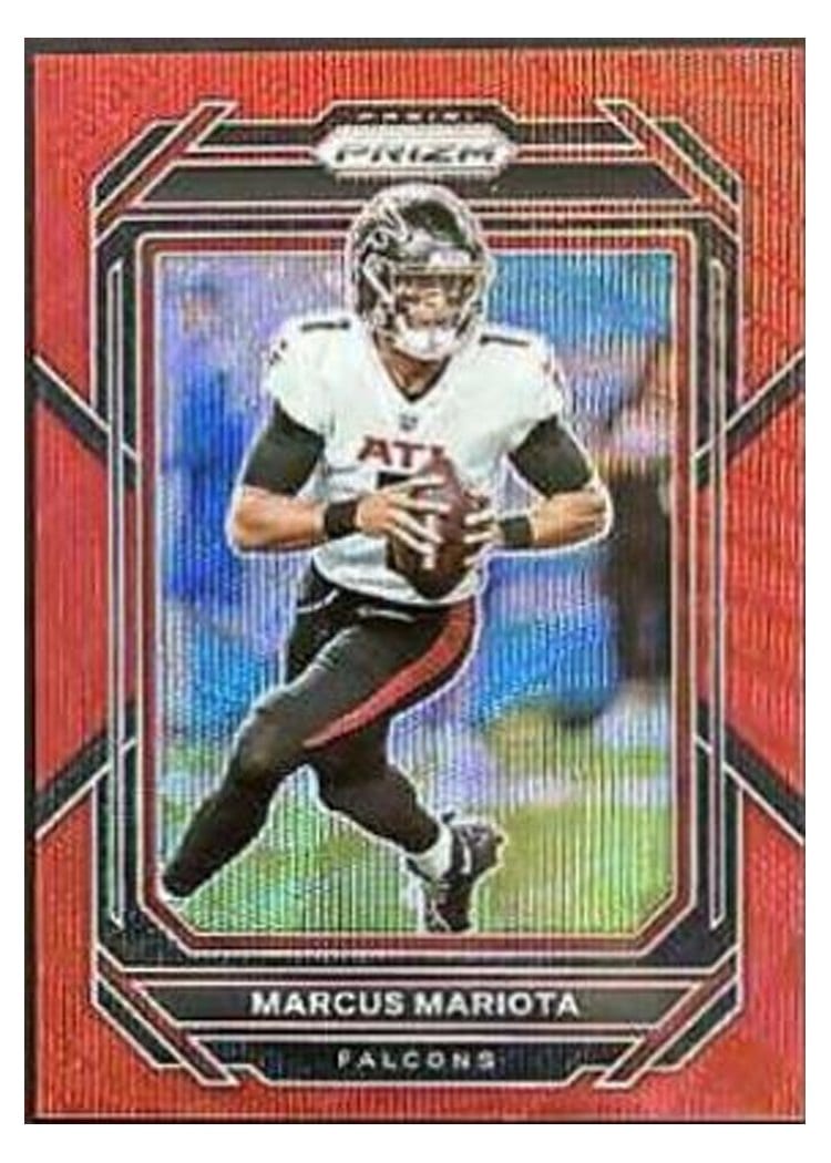 2022 Panini Prizm Base Set Marcus Mariota #11 card