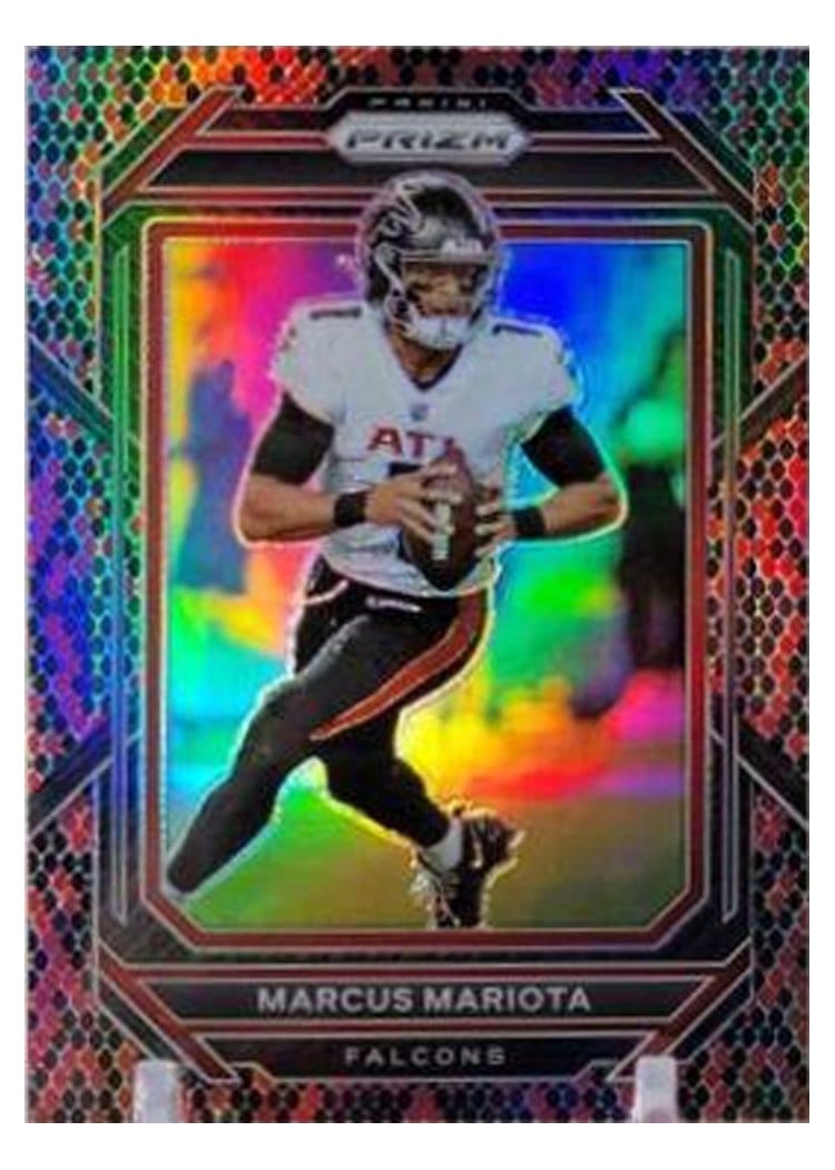 2022 Panini Prizm Base Set Marcus Mariota #11 card