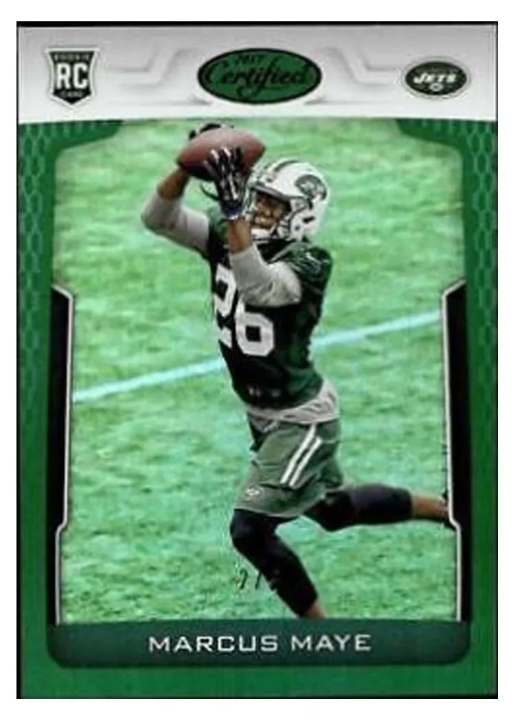 2017 Panini Certified Marcus Maye #175 card