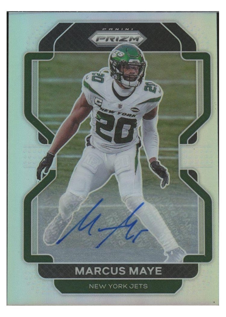 2021 Panini Prizm Base Set Marcus Maye #91 card