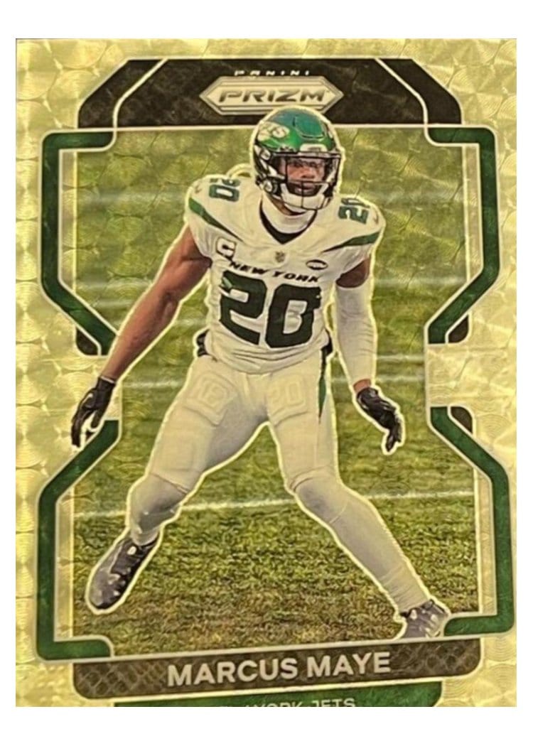 2021 Panini Prizm Base Set Marcus Maye #91 card