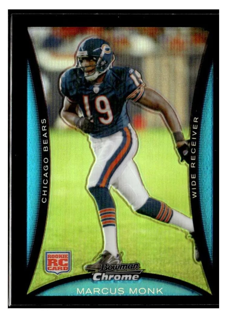 2008 Bowman Chrome Marcus Monk #BC100 card