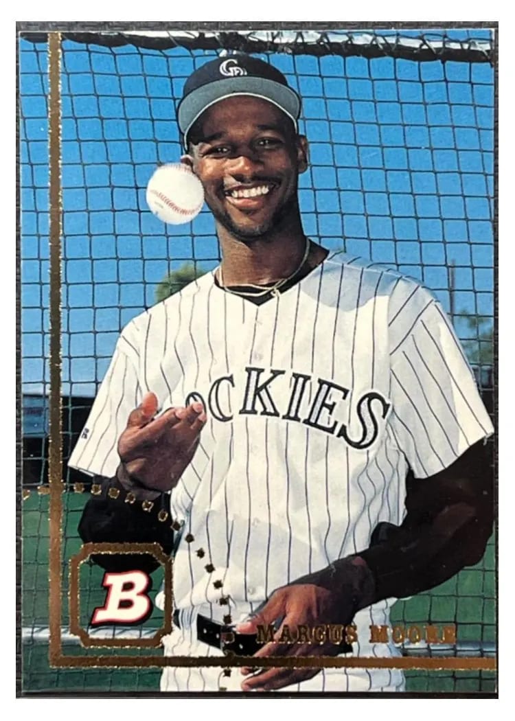 1994 Bowman Marcus Moore #2 card