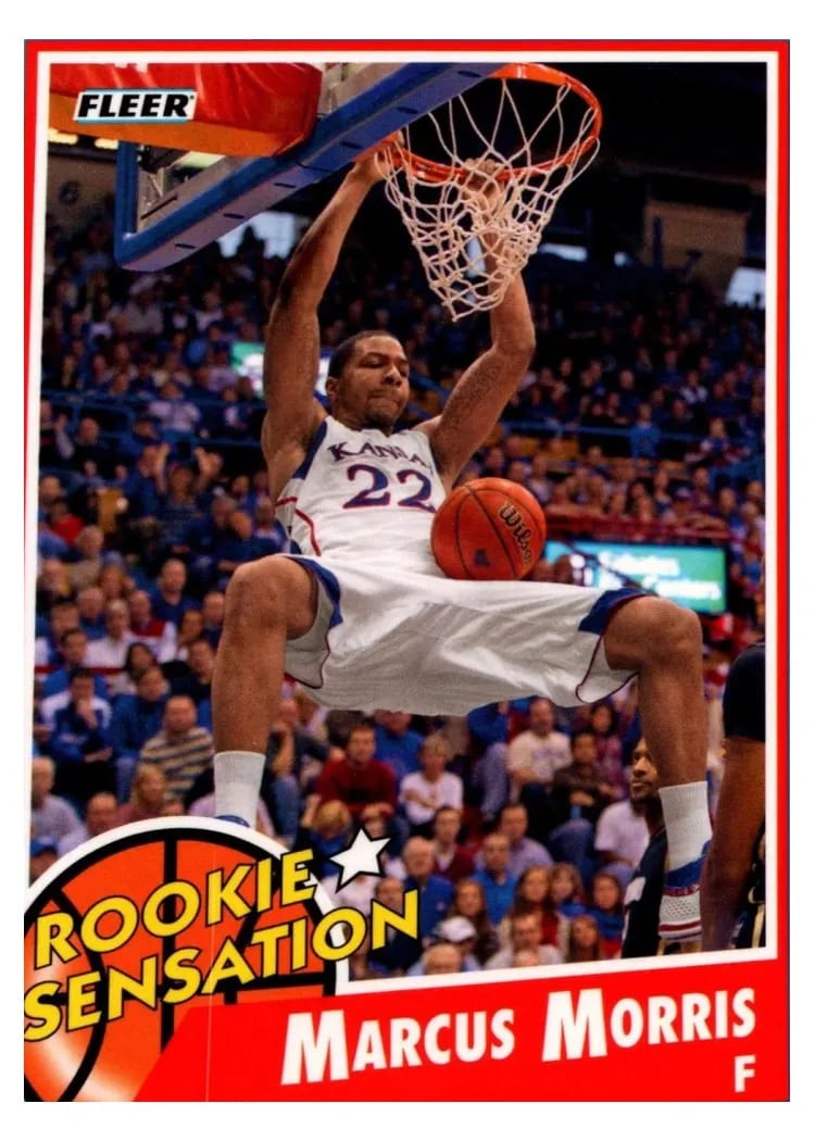 2011 Fleer Retro Marcus Morris #58 card