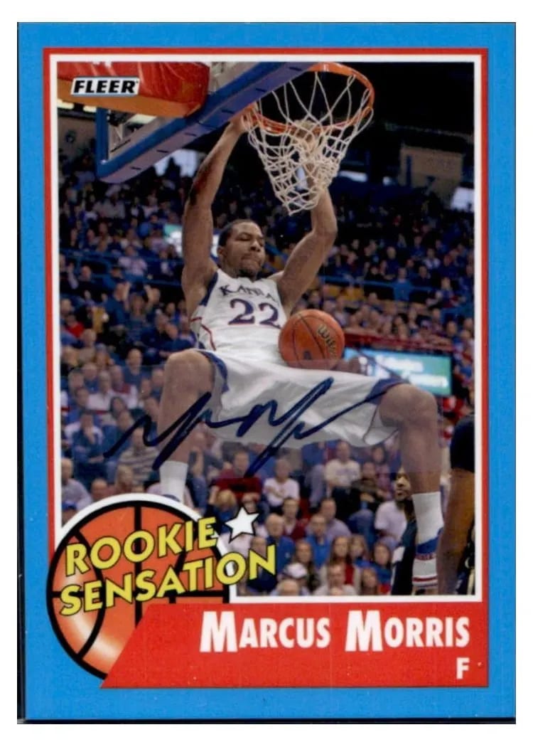 2011 Fleer Retro Marcus Morris #58 card