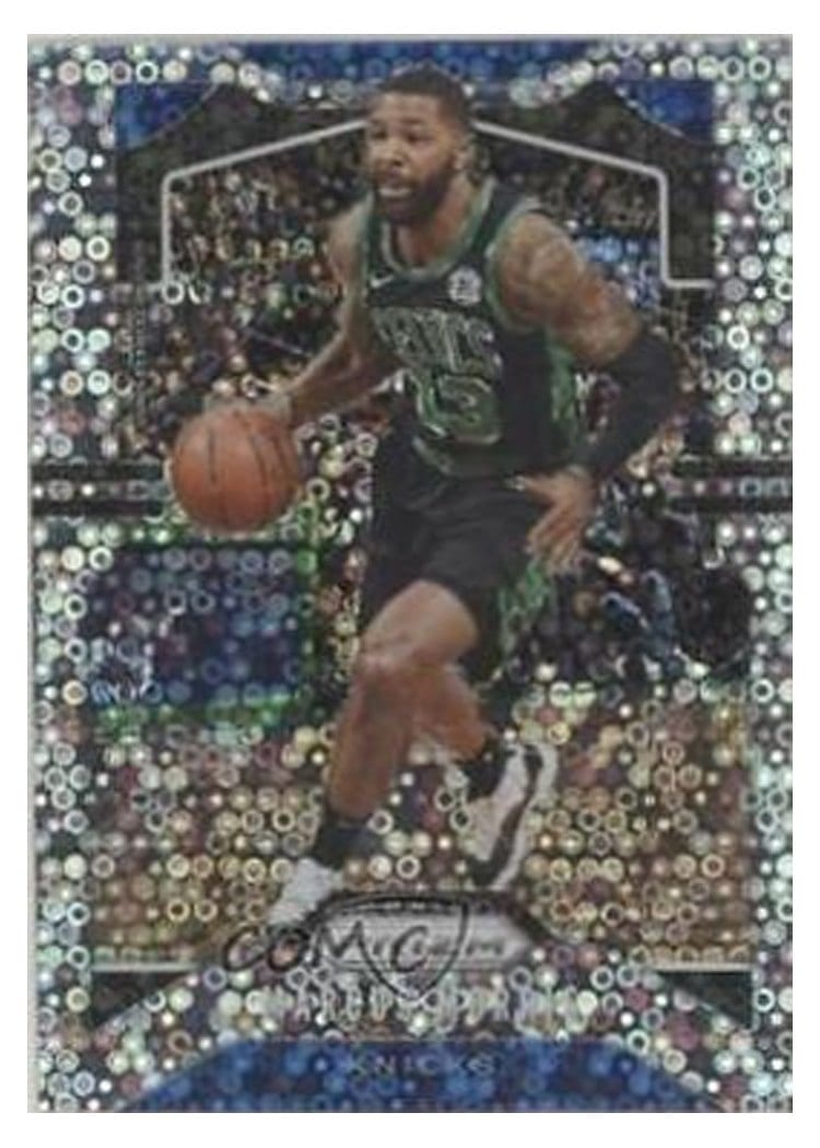 2019-20 Panini Prizm Base Set Marcus Morris Fast Break Prizm #46 card