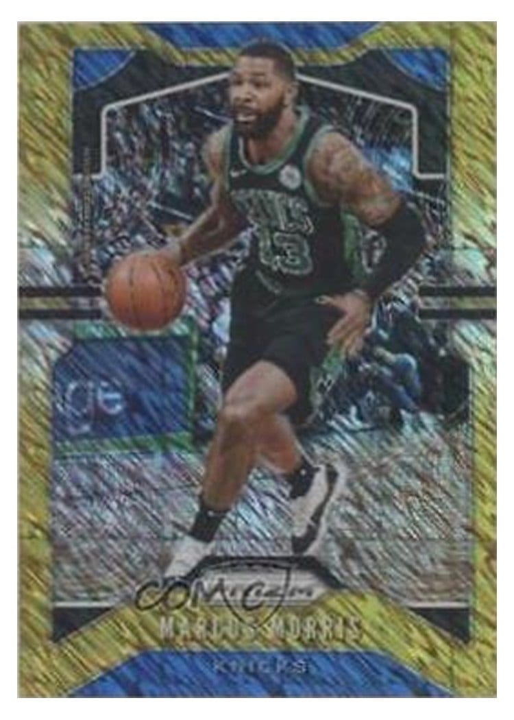 2019-20 Panini Prizm Base Set Marcus Morris #46 card