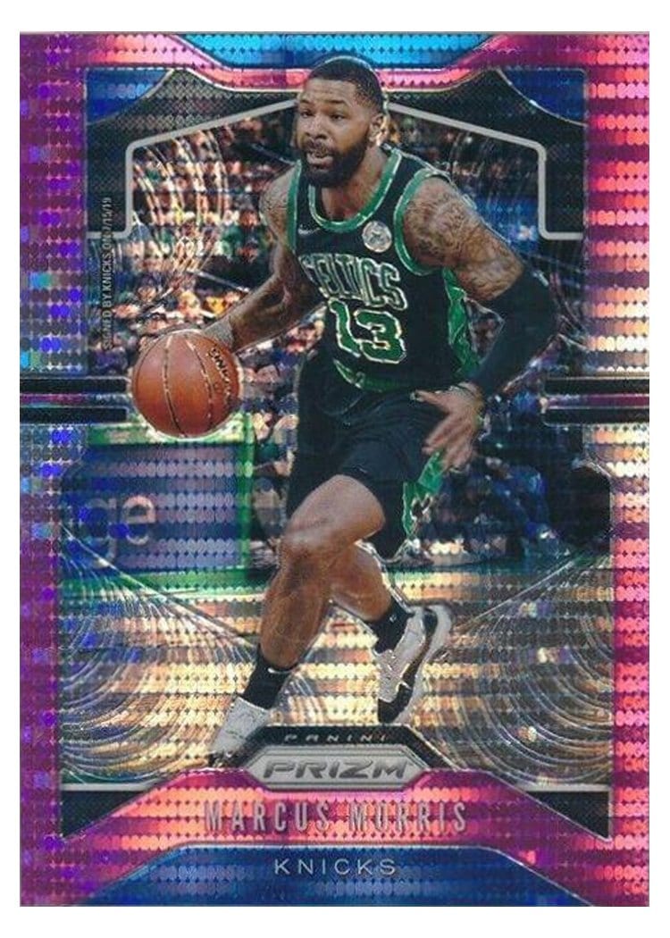 2019-20 Panini Prizm Base Set Marcus Morris #46 card