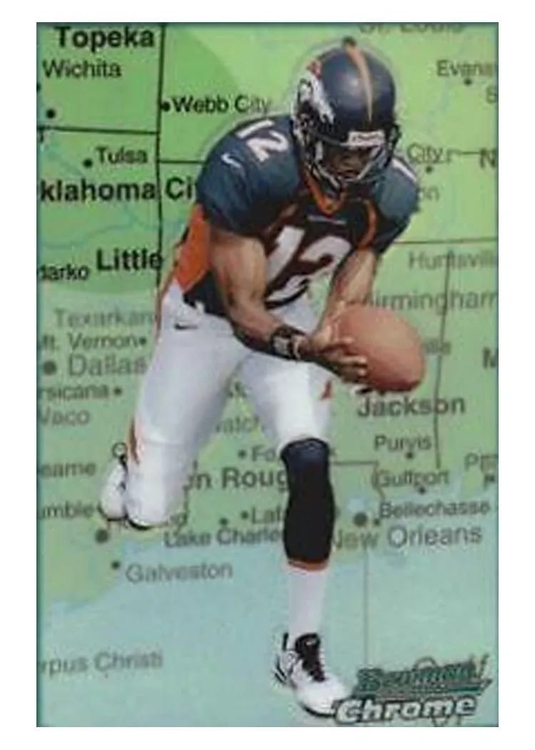 1998 Bowman Chrome Marcus Nash #17 card