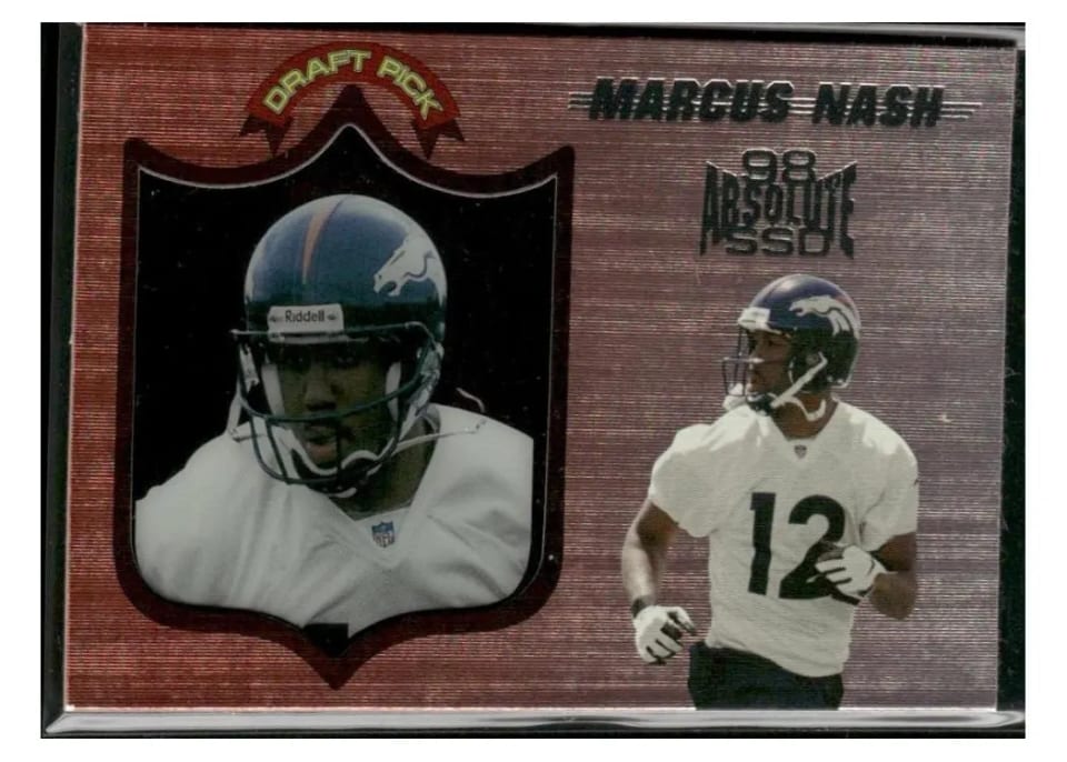 1998 Playoff Absolute Marcus Nash #2 card