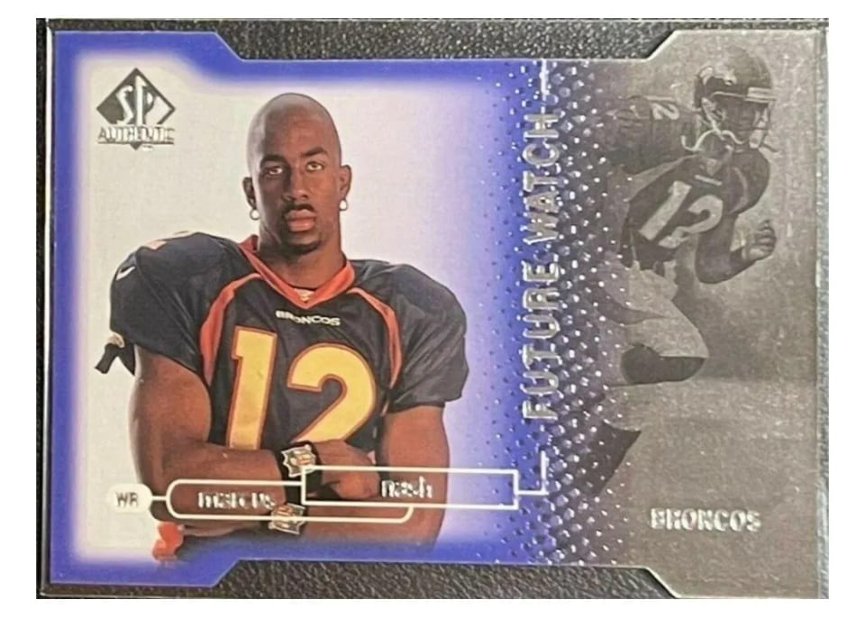 1998 SP Authentic Marcus Nash #10 card