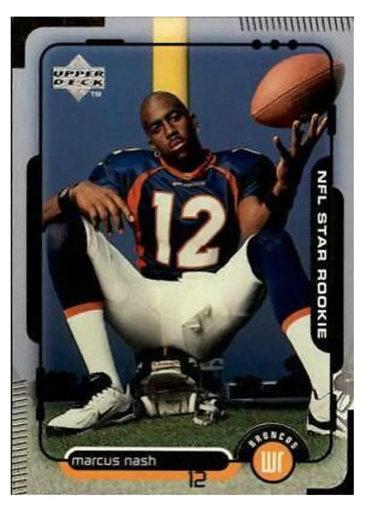1998 Upper Deck Marcus Nash #19 card