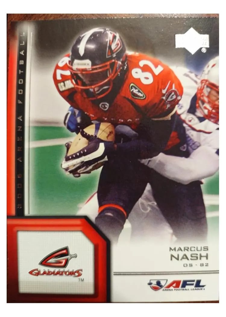 2006 Upper Deck AFL Marcus Nash #90 card