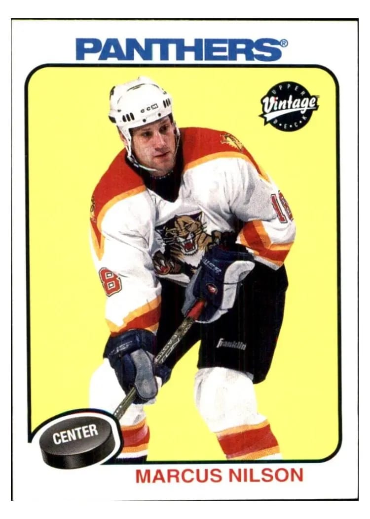 2001 Upper Deck Vintage Marcus Nilson #108 card