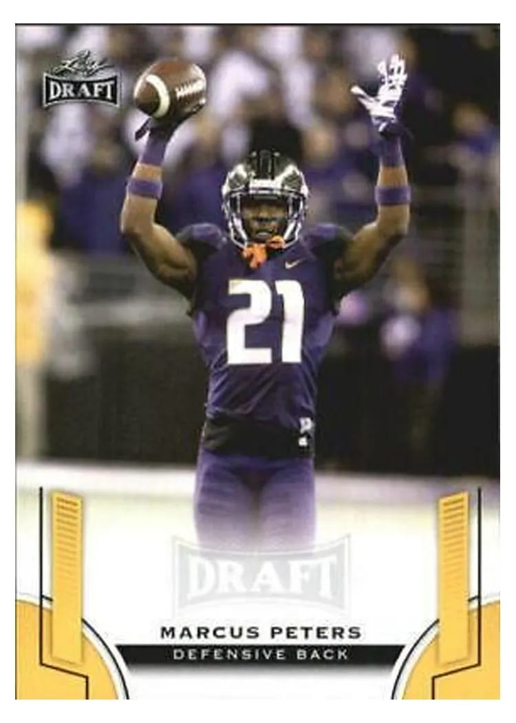 2015 Leaf Draft Marcus Peters #38 card