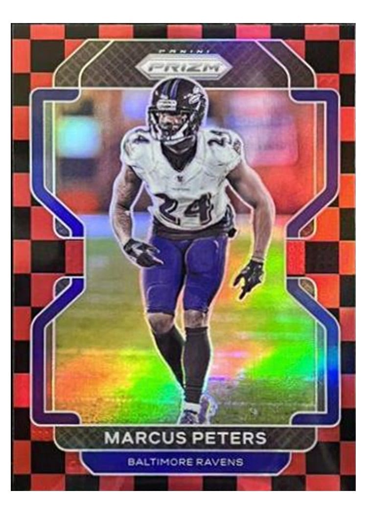2021 Panini Prizm Base Set Marcus Peters #287 card