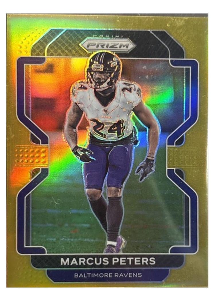 2021 Panini Prizm Base Set Marcus Peters #287 card