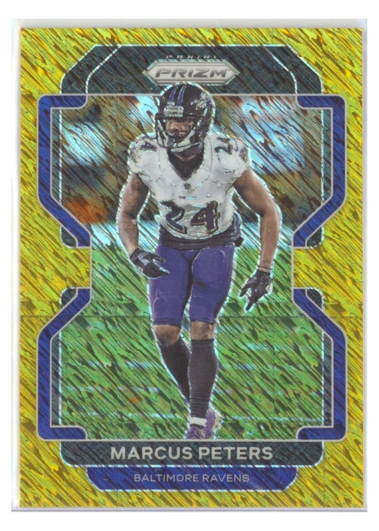 2021 Panini Prizm Base Set Marcus Peters #287 card